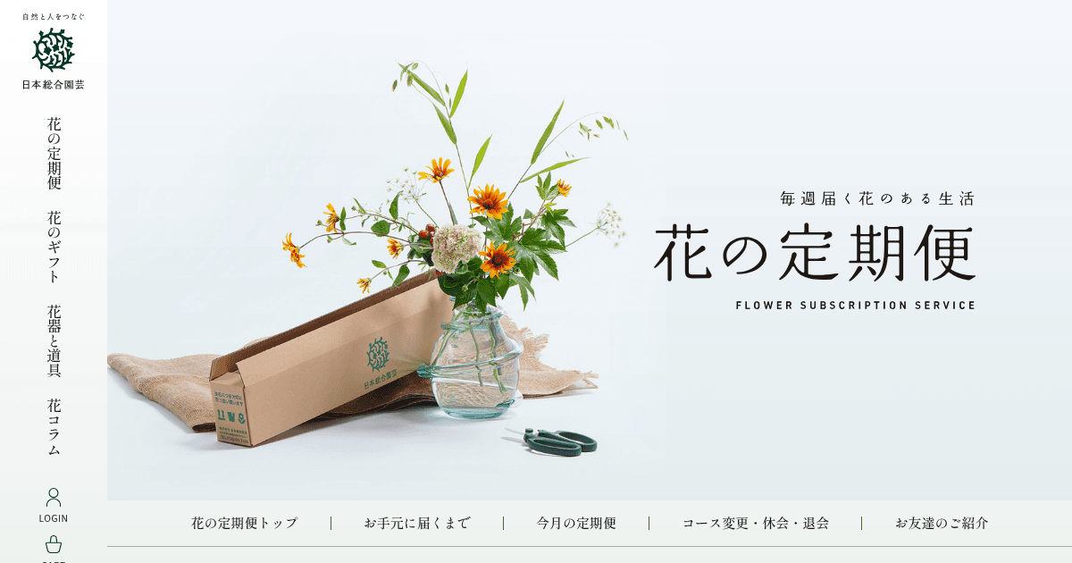 花の定期便