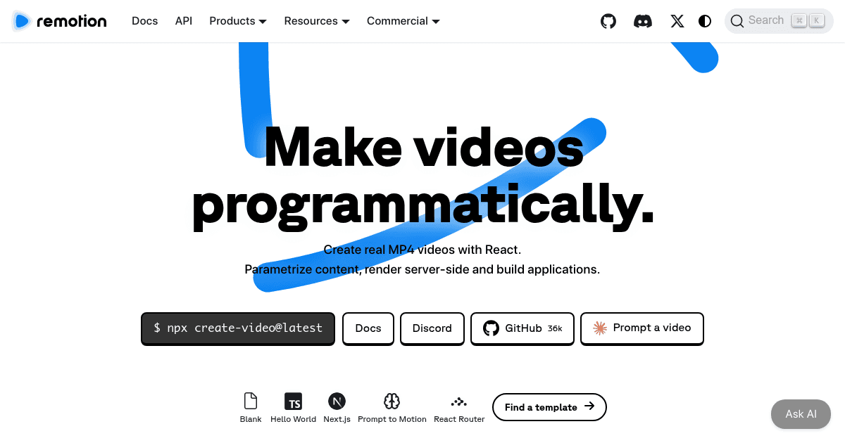 Remotion (リモーション)