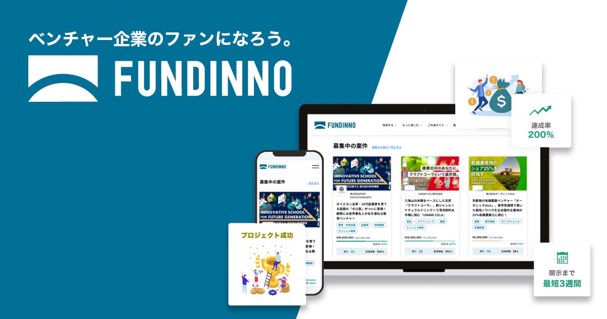 FUNDINNO(ファンディーノ)
